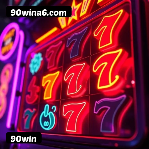 App 90win para iOS e Android — interface mobile, login biométrico e PIX integrado